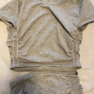 Aritzia skirt and too set